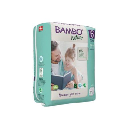 Farmaci Online në Shqipëri - Produkte Origjinale & Dorëzim i Shpejtë . Pelena për fëmijë e butë dhe e sigurt, ideale për lëkurën e ndjeshme të foshnjave Pelena ekologjike Bambo Nature, madhësia 6, për fëmijë mbi 15 kg, ofron mbrojtje të sigurt dhe rehati me materiale natyrale dhe pa kimikate.