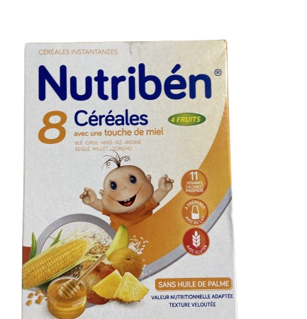 Farmaci Online në Shqipëri - Produkte Origjinale & Dorëzim i Shpejtë Nutriben me Mjalte, ushqim për foshnjat i pasuruar me mjaltë të natyrshëm, ofron ushqim të shëndetshëm dhe të balancuar për zhvillimin e foshnjave, duke siguruar një burim të pasur me energji dhe lëndë ushqyese të nevojshme.