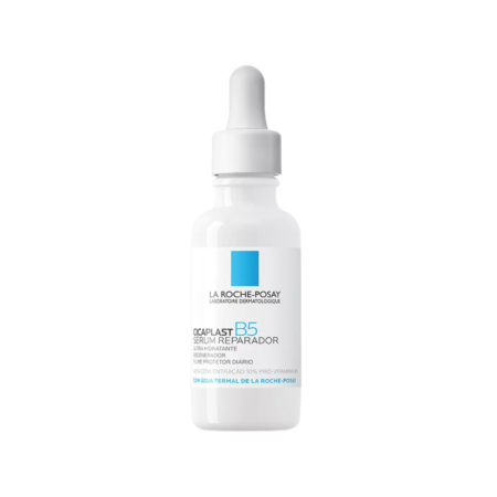 Serum La Roche-Posay Cicaplast B5, i pasur me pantenol dhe madecassoside, ndihmon në riparimin dhe rinovimin e lëkurës së dëmtuar, duke ofruar hidratuar dhe qetësuar efektivisht lëkurën e ndjeshme